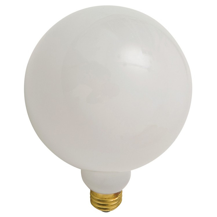 G80 25W E26 Light Bulb | White