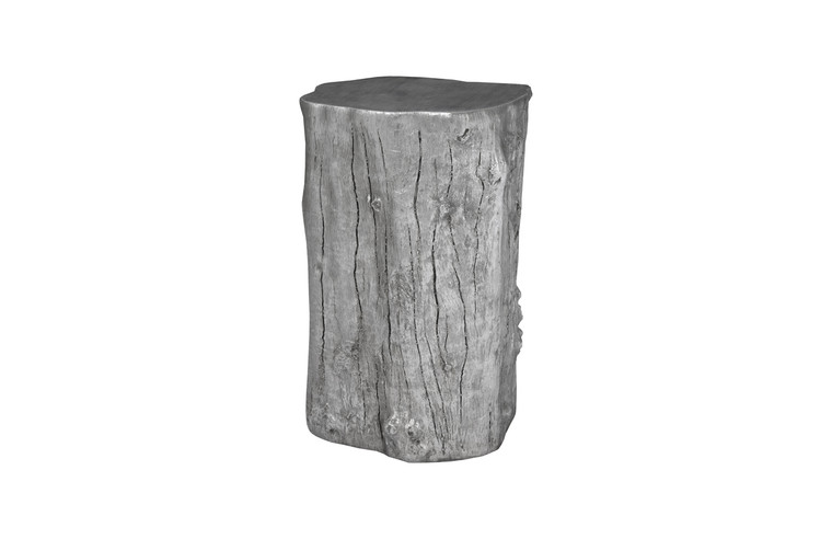 Log Pedestal | Silver