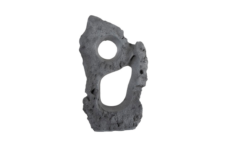 Cast Stone Sculpture | Double Hole