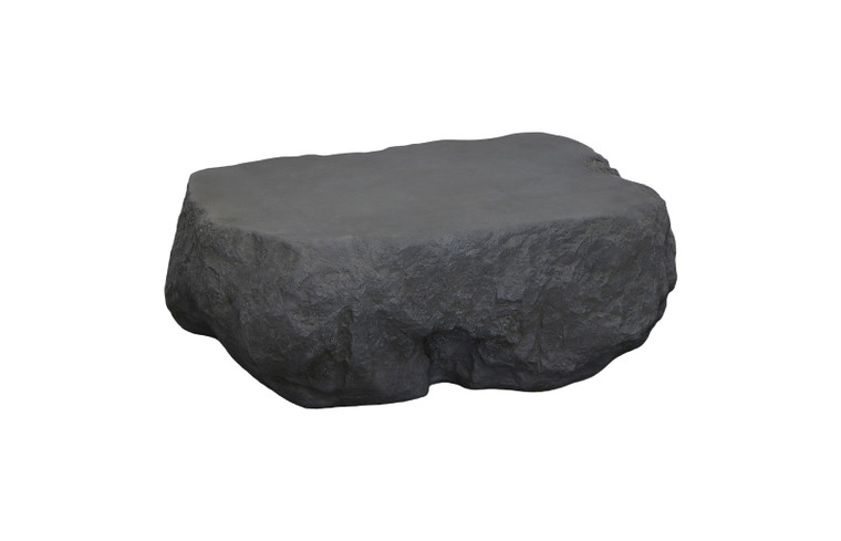 Quarry Charcoal Stone Coffee Table, Large