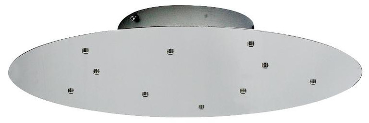 10-Hole, Round Ceiling Mount, Canopy