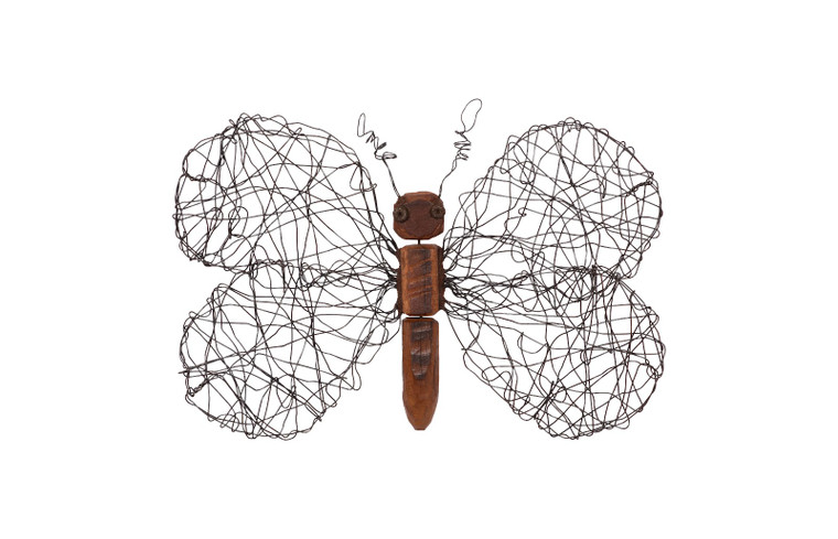 Wire Wing Butterfly Wall Art