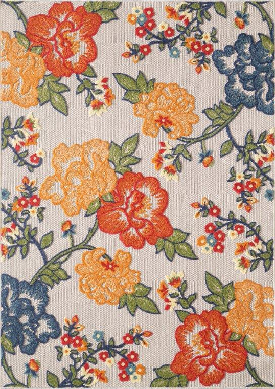 Calla 6937 Floral Vine Area Rug