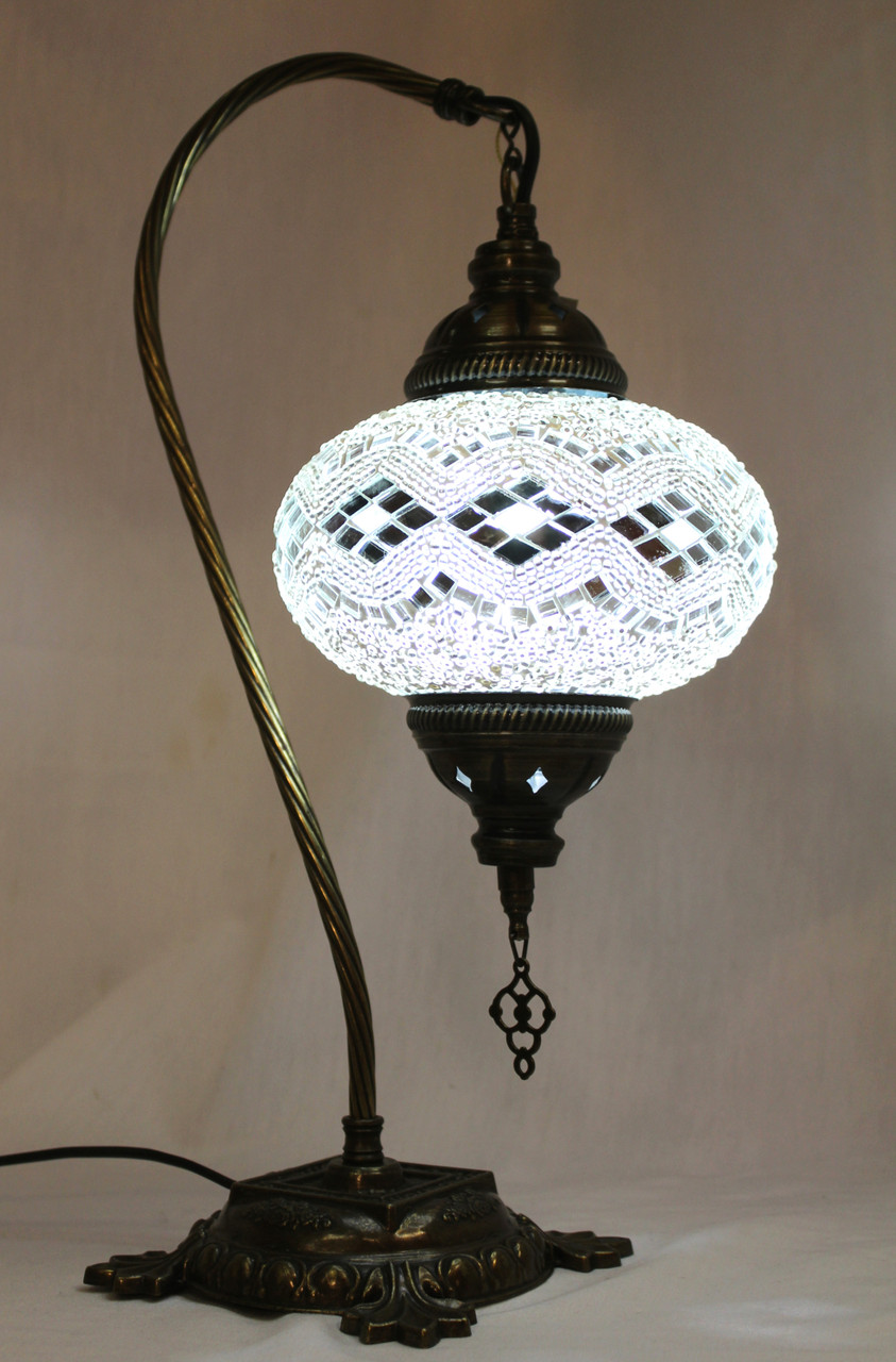 swan table lamp