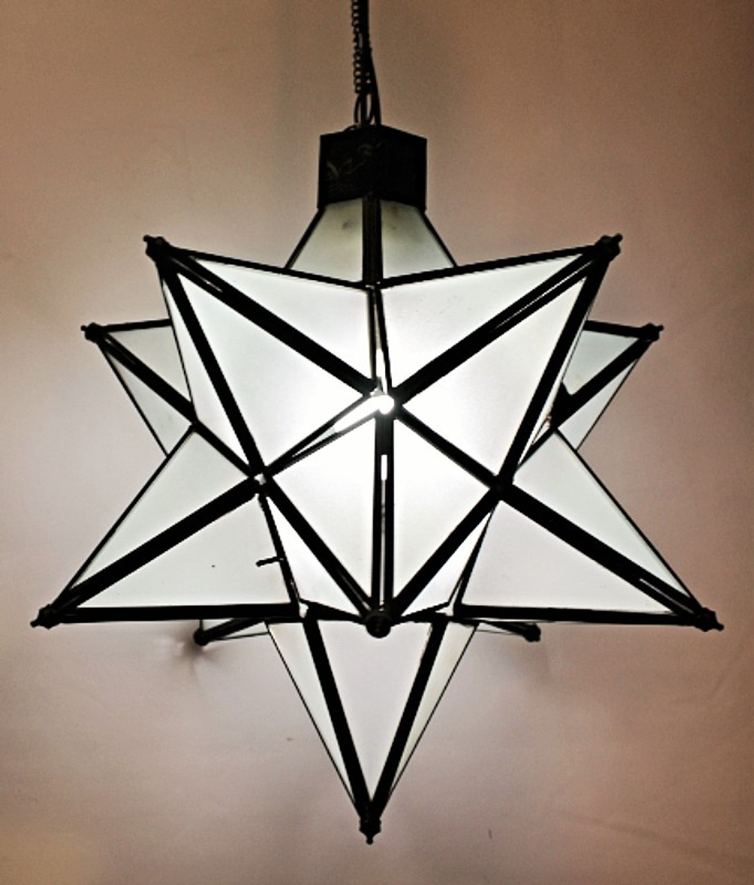 Star shaped lamp shade