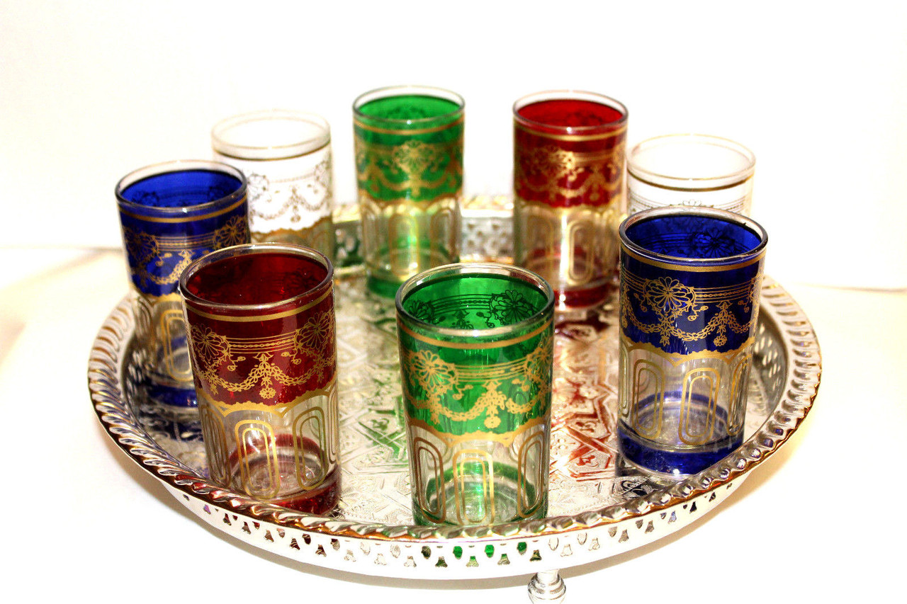 glass tea glasses