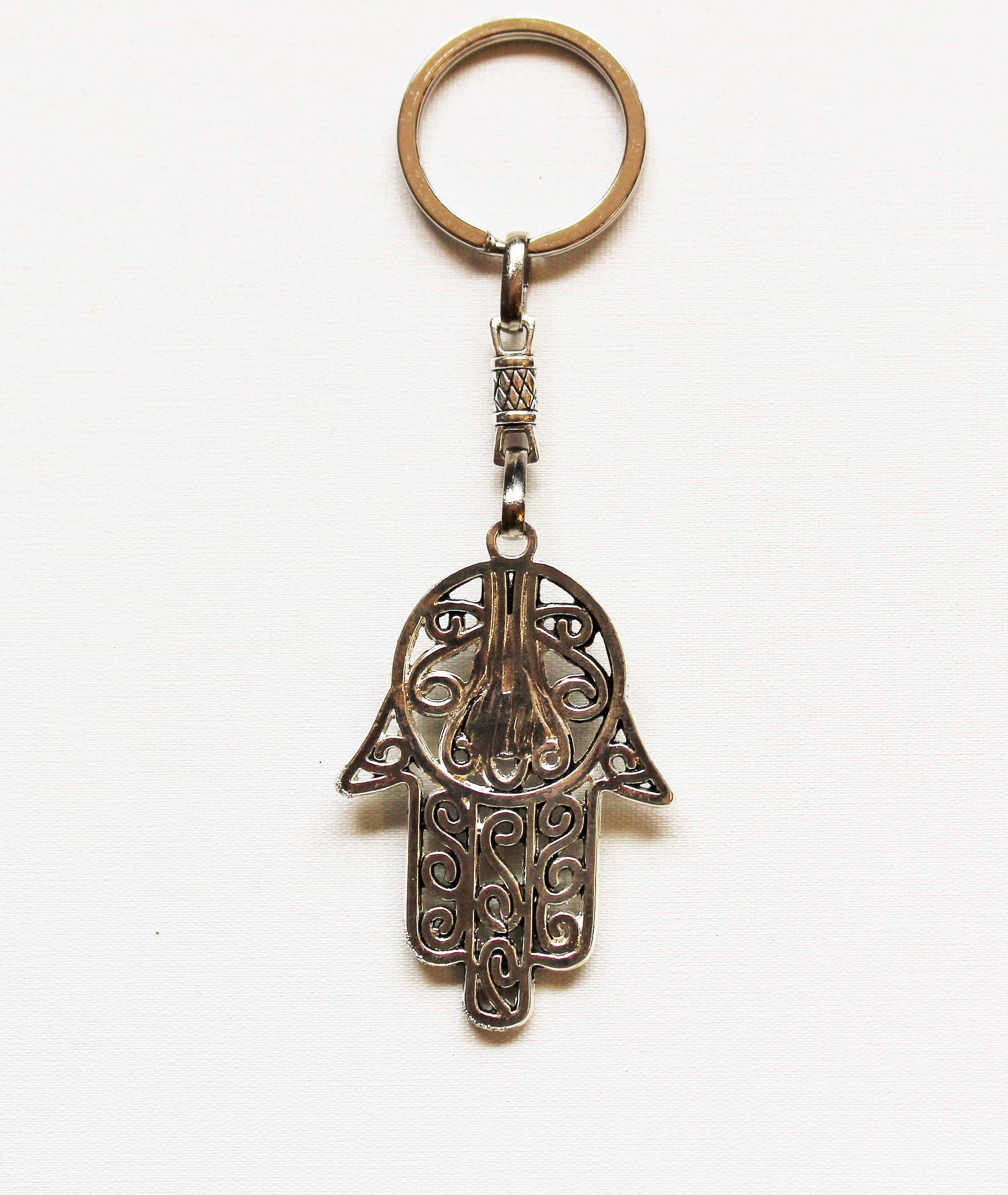 Hamsa Hand with Evil Eye Protection Kaychain
