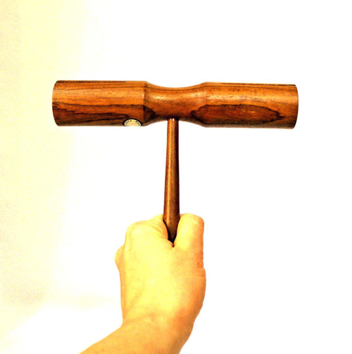 Wooden Professional Agogo Bell 2-tone with Stick