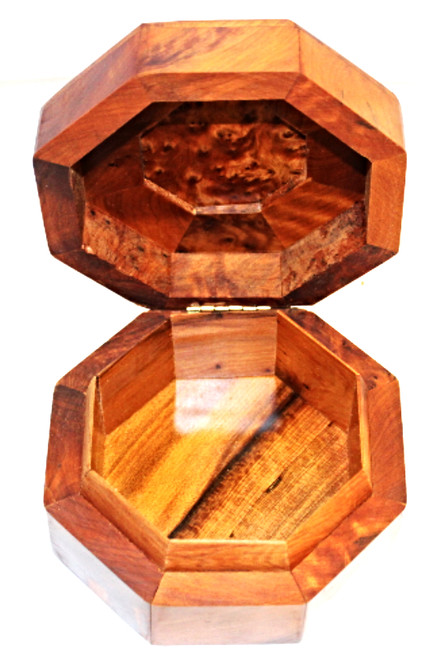 Moroccan Cedar Box Octagon Shape