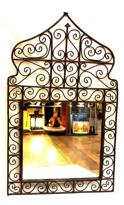 Wrought Iron Mirror Sultan