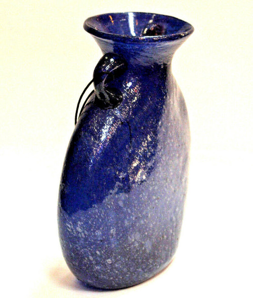 Blue Glass Vase XLg