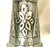 Embossed Design Silver Doumbek Drum