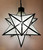 Frosted Star Lamp 15"