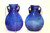 Blue Glass Vase Lg