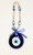 good luck, wall decor, charm, evil eye protection, blessings, wall hanging, nazar, mati, all seeing eye