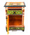 moroccan nightstand, moroccan cabinet, moroccan home decor, painted cabinet, small cabinet, nightstand, high-end furniture, luxe furniture, painted furniture, moroccan furniture, moroccan side table, moroccan nightstand orange, painted small cabinet, painted nighstand, small painted cabinet, orange cabinet, traditional moroccan furniture, orange nightstand, fancy nightstand, fancy small cabinet, orange fancy cabinet,