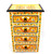 moroccan nightstand, moroccan cabinet, moroccan home decor, painted cabinet, small cabinet, nightstand, high-end furniture, luxe furniture, painted furniture, moroccan furniture, moroccan side table, moroccan nightstand orange, painted small cabinet, painted nighstand, small painted cabinet, orange cabinet, traditional moroccan furniture, orange nightstand, fancy nightstand, fancy small cabinet, orange fancy cabinet,