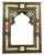 Mirror, moroccan mirror, arched mirror, White and red mirror, bone mirror, large mirror, moroccan mirror large, moroccan mirror, handmade mirror, mirror moroccan large, wall mirror, wall mirror moroccan style, wall mirror from Morocco, moroccan home decor, moroccan furniture, moroccan mirrors, moroccan room, moroccan decor, luxury furniture, exclusive furniture, exclusive home decor,