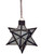 star candleholder, candleholder, candle holder, frosted glass, Small Stellated Dodecahedron, Kepler-Poinsot Polyhedron, 12-point star