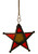 star candleholder, candleholder, candle holder, textured glass, 5-point star, multicolored star, multicolored candleholder, colorful star, colorful star candleholder