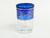 Moroccan tea glass blue, colorful juice glass