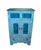 Moroccan cabinet, blue cabinet, blue sideboard, painted furniture, cupboard, kitchen furniture, unique furniture, handmade furniture,