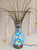 vase, Turkish Vase, mosaic vase, glass mosaic, vase lamp, lamp, lamp vase, mosaic lamp, turkish lamp, handmade turkish lamp, handmade turkish vase with light, home decor, gift, housewarming gift,