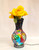 vase, Turkish Vase, mosaic vase, glass mosaic, vase lamp, lamp, lamp vase, mosaic lamp, turkish lamp, handmade turkish lamp, handmade turkish vase with light, home decor, gift, housewarming gift, crackled glass