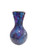 vase, Turkish Vase, mosaic vase, glass mosaic, vase lamp, lamp, lamp vase, mosaic lamp, turkish lamp, handmade turkish lamp, handmade turkish vase with light, home decor, gift, housewarming gift, crackled glass, blue glass, cobalt blue, purple, purple glass, purple vase, blue vase