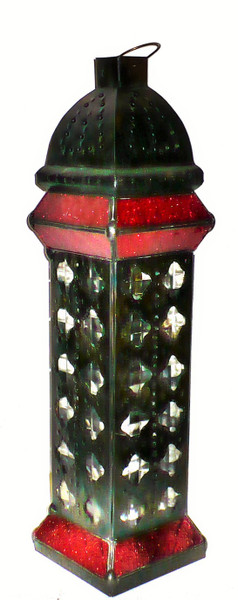 Tower Lamp, night light, floor Lamp Stained Glass, High-End Lighting, Lamp with metal design, desk lamp tall, red glass lamp, floor lamp, desk lamp, mood light, metal lamp, metal lamp with design, red lamp,
