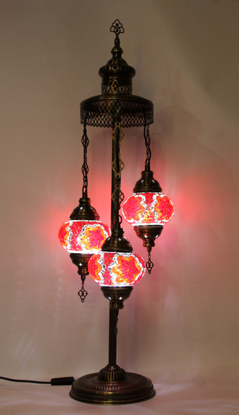 mosaic lamp, Turkish lamp, Tiffany lamp, table lamp, desk lamp, spiral lamp, mood light, accent light, red lamp, red table lamp, desk lamp red, desk lamp Tiffany style, red light, desk lamp mosaic red,
