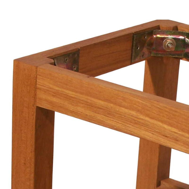 Teak Table Legs with Shelf (420265) Nauteak Marine