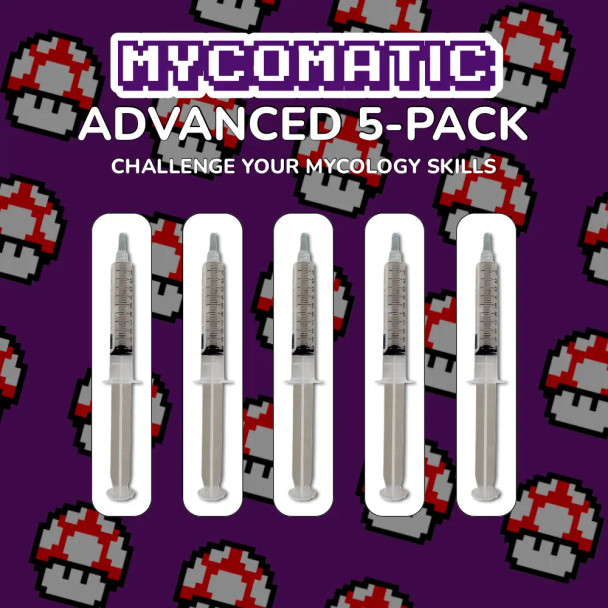 MYCOMATIC Advanced 5-Pack (Spore Syringes)