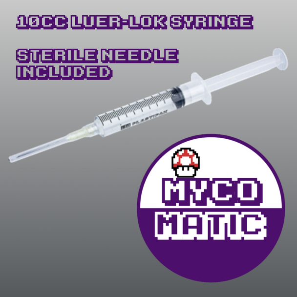 MYCOMATIC® Albino Penis Envy (APE) Revert Spore Syringe (P. Cubensis)