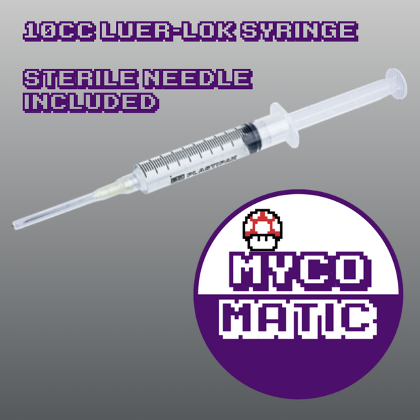 MYCOMATIC® Golden Mammoth Spore Syringe (P. Cubensis)