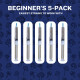 Eden Shrooms Beginner's 5-Pack (Spore Syringes)
