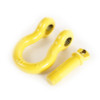 Rugged Ridge Yellow 7/8in D-Rings