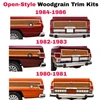 open woodgrain trim molding 13