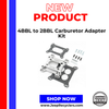 4BBL to 2BBL carburetor adapter kit
