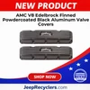 edelbrock AMC v8 valve cover black