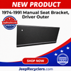 Driver Outer full size jeep seat bracket