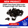 COMP Cams Super Valve Locks: 10 Degree Angle, 3/8" Stem Size
