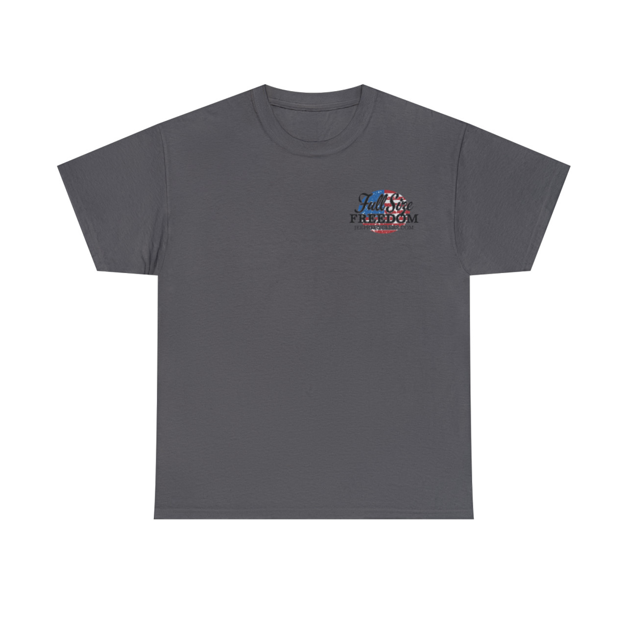 ☆FREEDOM☆ Freedom 1987 Pigment T-Shirt Khaki FD24SMTS0290K Full Size Freedom Cherokee T-Shirt - Jeep Recyclers