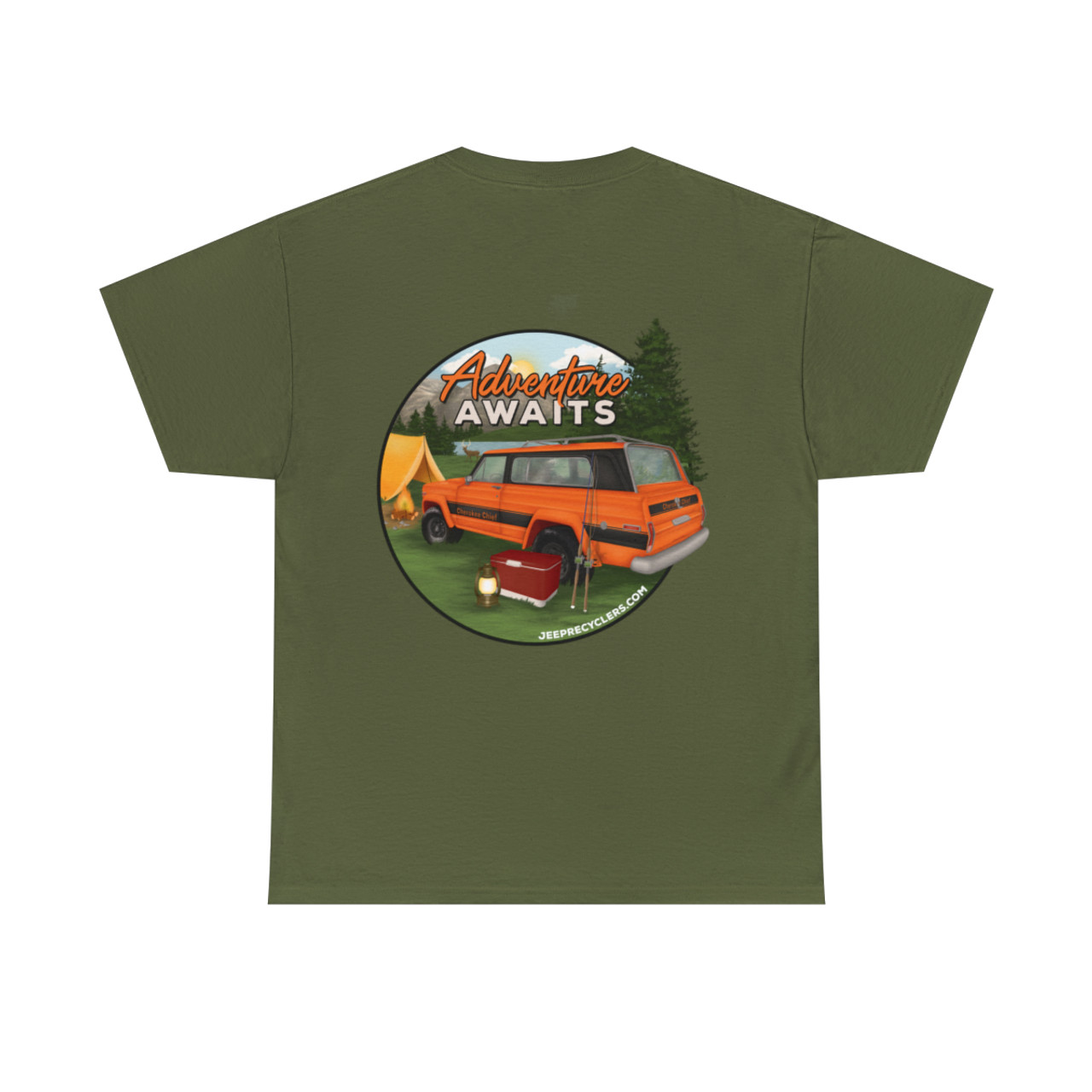 Adventure Awaits Cherokee Chief SJ Short Sleeve T-Shirt