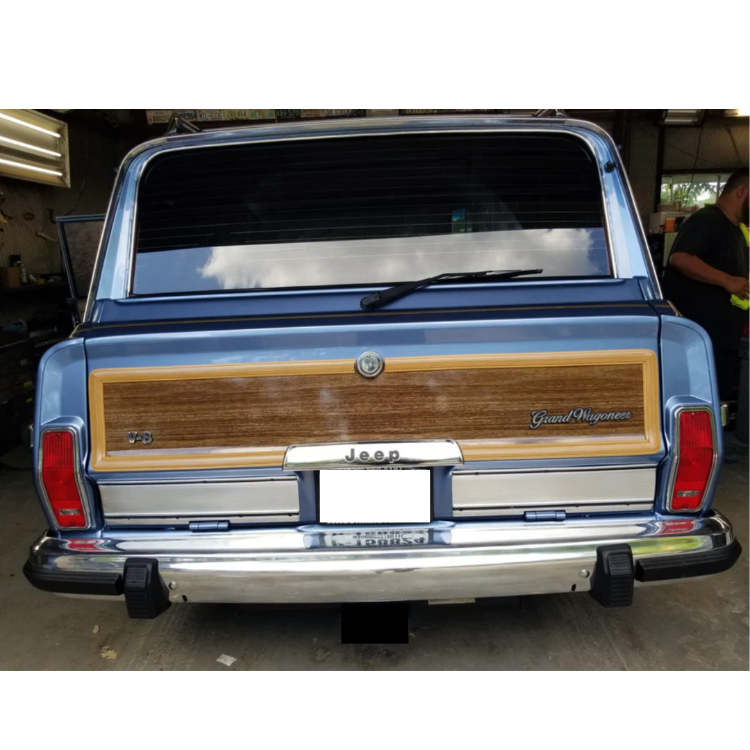 1987-1991 Jeep Grand Wagoneer Woodgrain 3M Vinyl Cut-to-fit-Kits