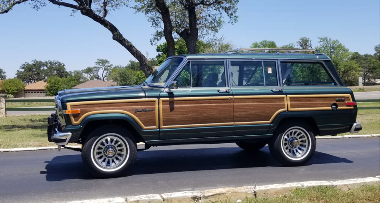1987-1991 Jeep Grand Wagoneer Woodgrain 3M Vinyl Cut-to-fit-Kits