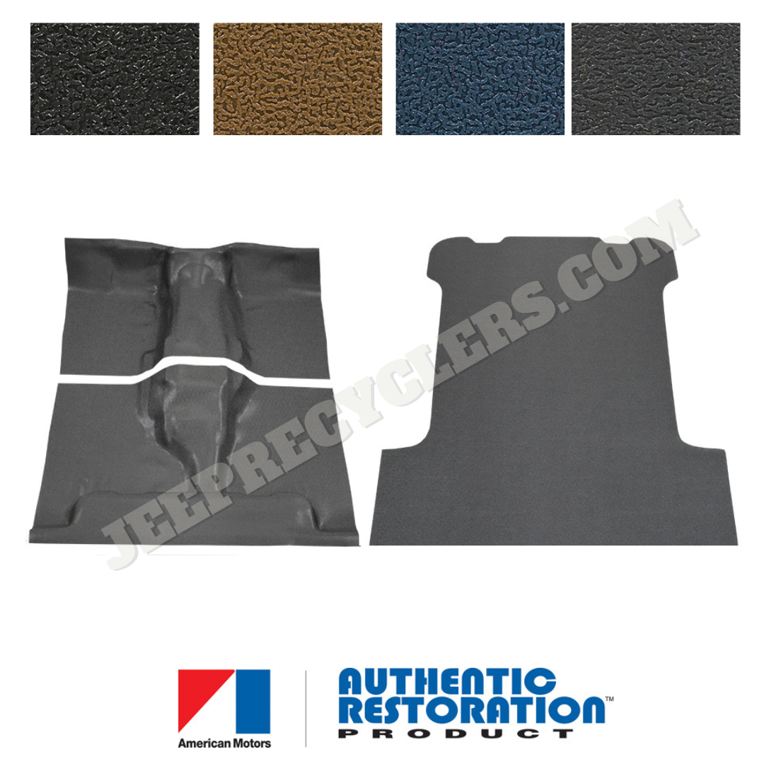 1963-1991 Cherokee, Wagoneer, Grand Wagoneer Complete Vinyl Floor Kit