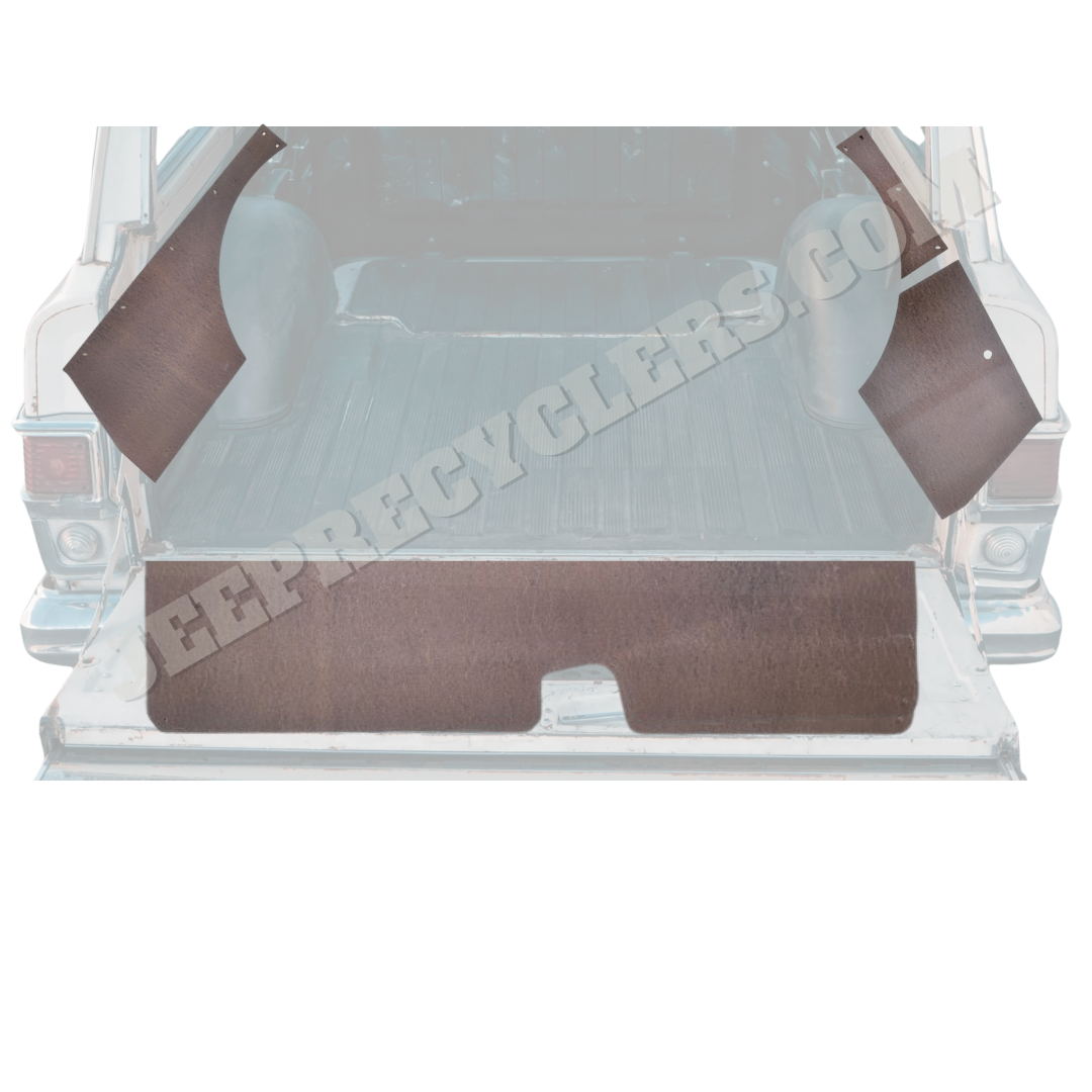 1963-1991 Full Size Jeep Side & Tailgate Interior Panels For Cargo