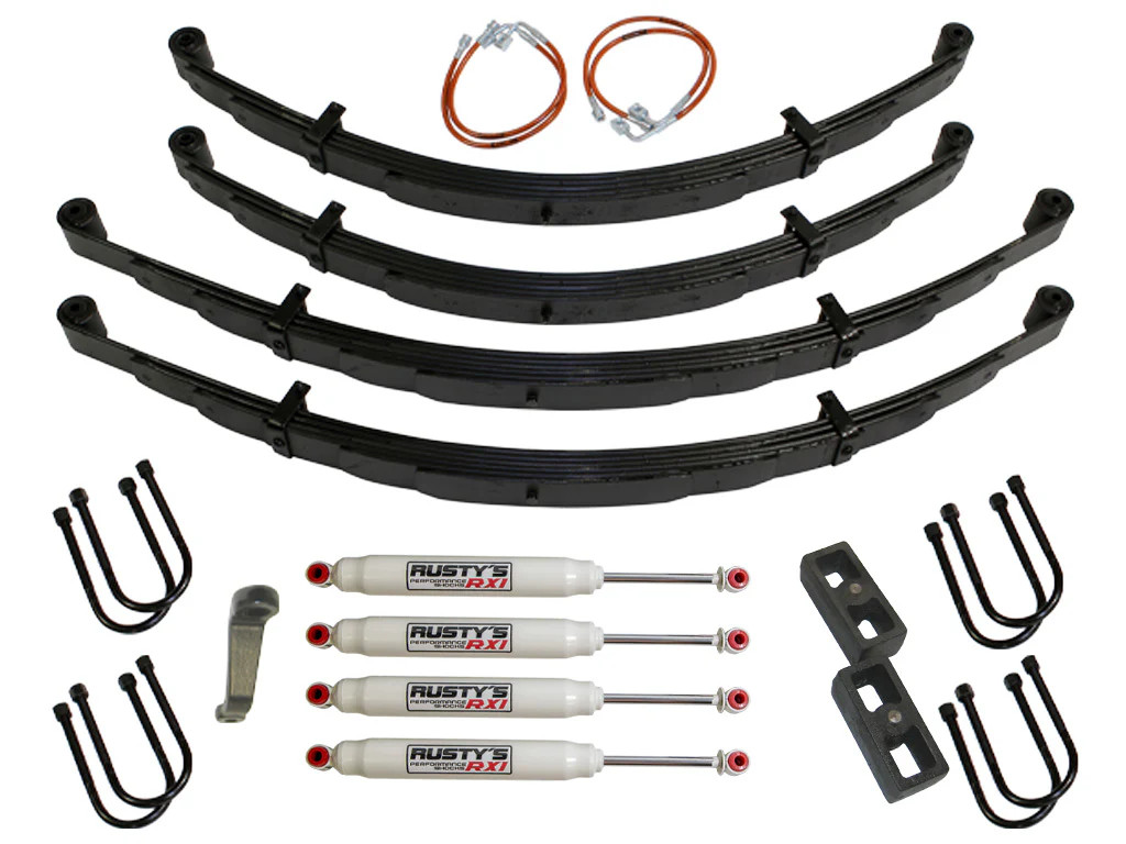 6 Inch Full Size Jeep Suspension Spring Pack Lift Kit