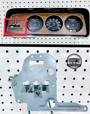 Full Size Jeep 1973-1985  Cherokee SJ, Wagoneer,J-Truck, J-10, J-20, FSJ Restored HVAC / Heat / Air Control Assembly